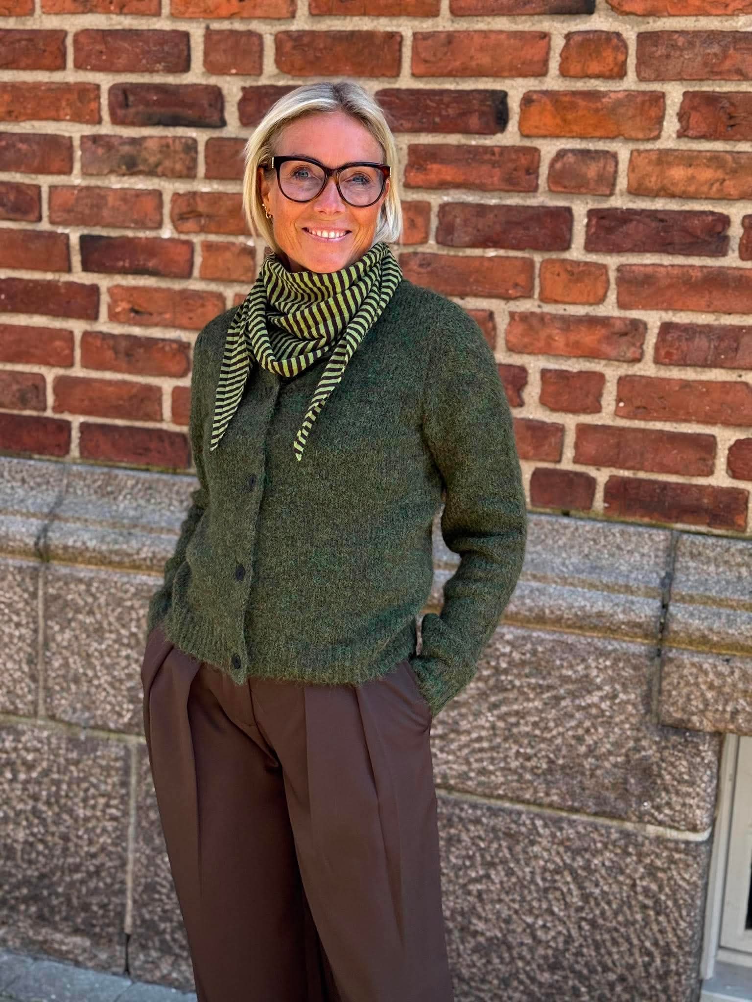 VMNOVAH Knitted Cardigan - Sphagnum